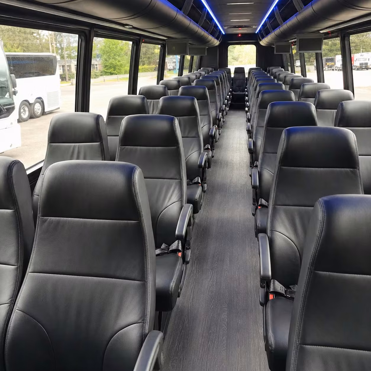 30 passenger minibus interior