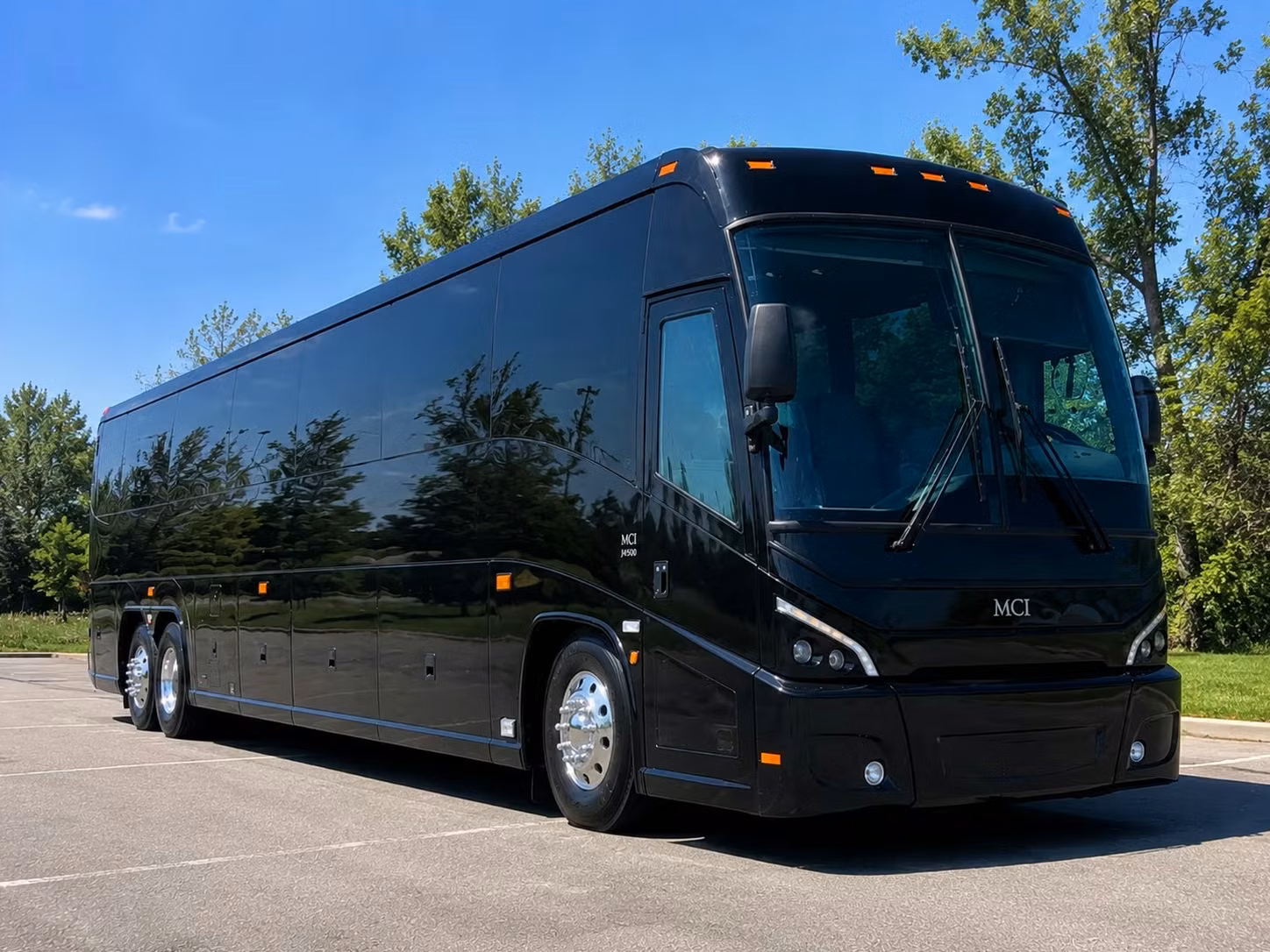56 passenger charter bus