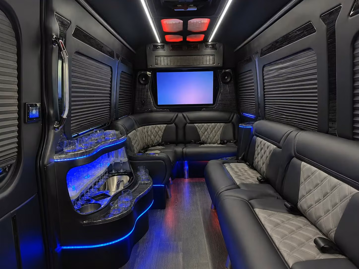 group transportation for vivint arena and multi venue concert nights