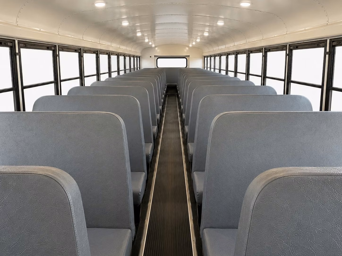 school bus interior